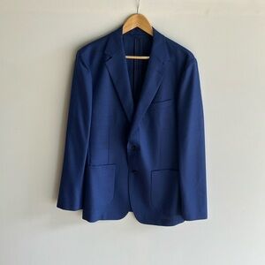 Bonobos Blue Sport Coat Classic Cut 100% Italian Wool